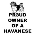 Havanese Proud Owner - Women's V-Neck T-Shirt