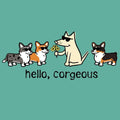 Hello, Corgeous - T-Shirt - Kids