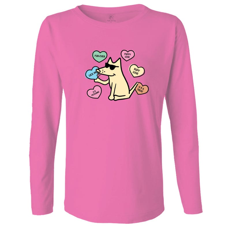 Hey Sweetheart - Ladies Long-Sleeve T-Shirt