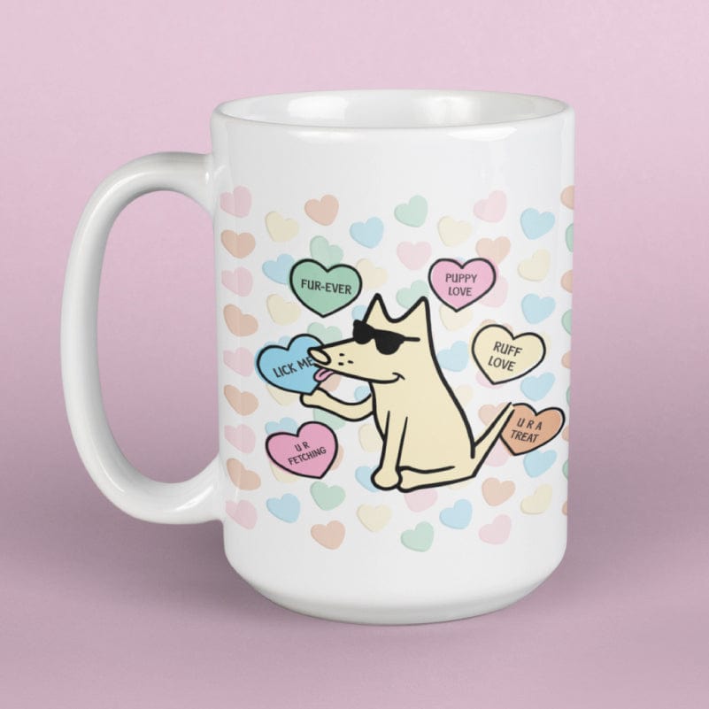 Hey Sweetheart - Large Coffee Mug