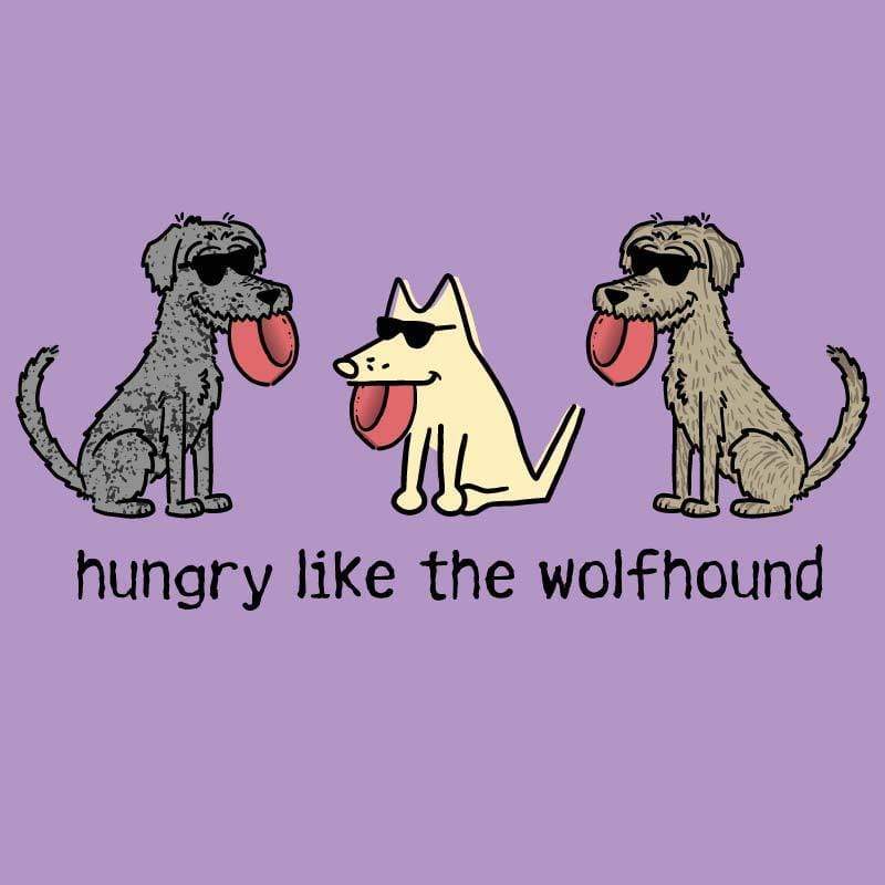 Hungry Like The Wolfhound - Ladies T-Shirt V-Neck