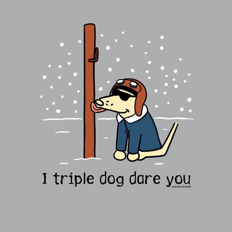 I Triple Dog Dare Ya - Baseball T-Shirt