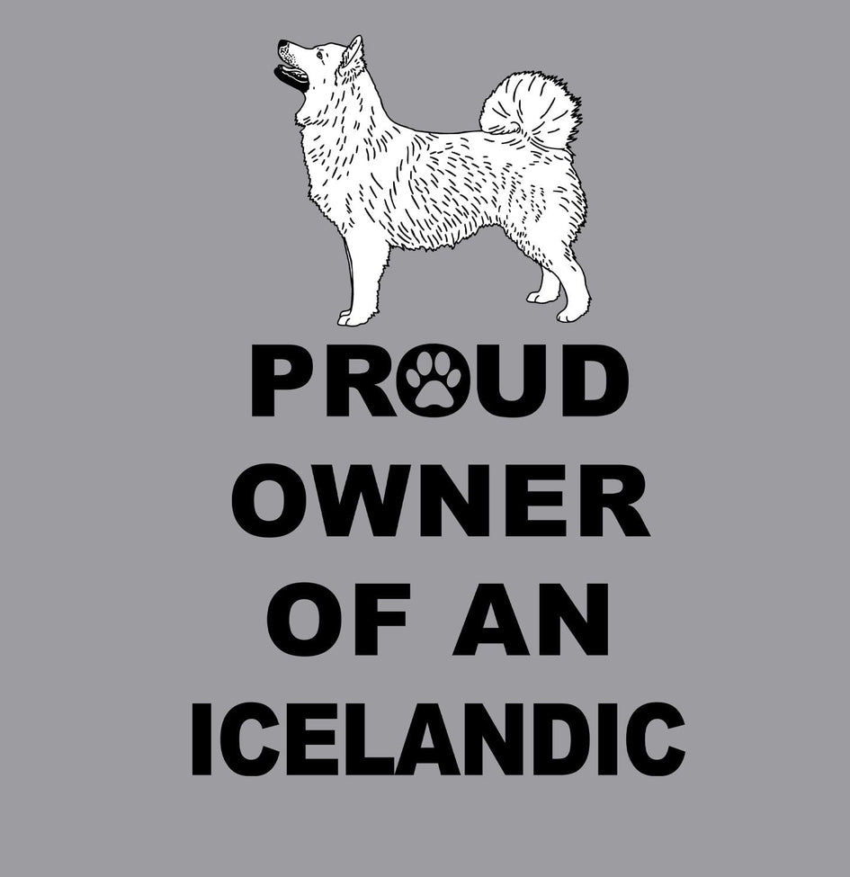 Icelandic Sheepdog Proud Owner - Adult Unisex Crewneck Sweatshirt