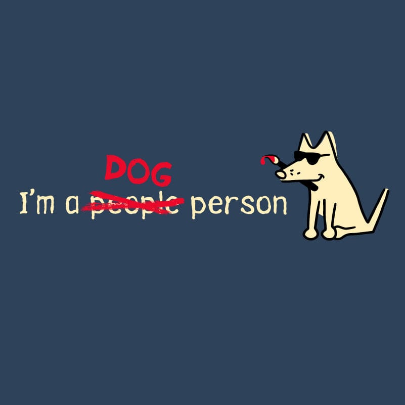 I'm a Dog Person - Ladies T-Shirt V-Neck