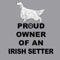 Irish Setter Proud Owner - Women's V-Neck T-Shirt