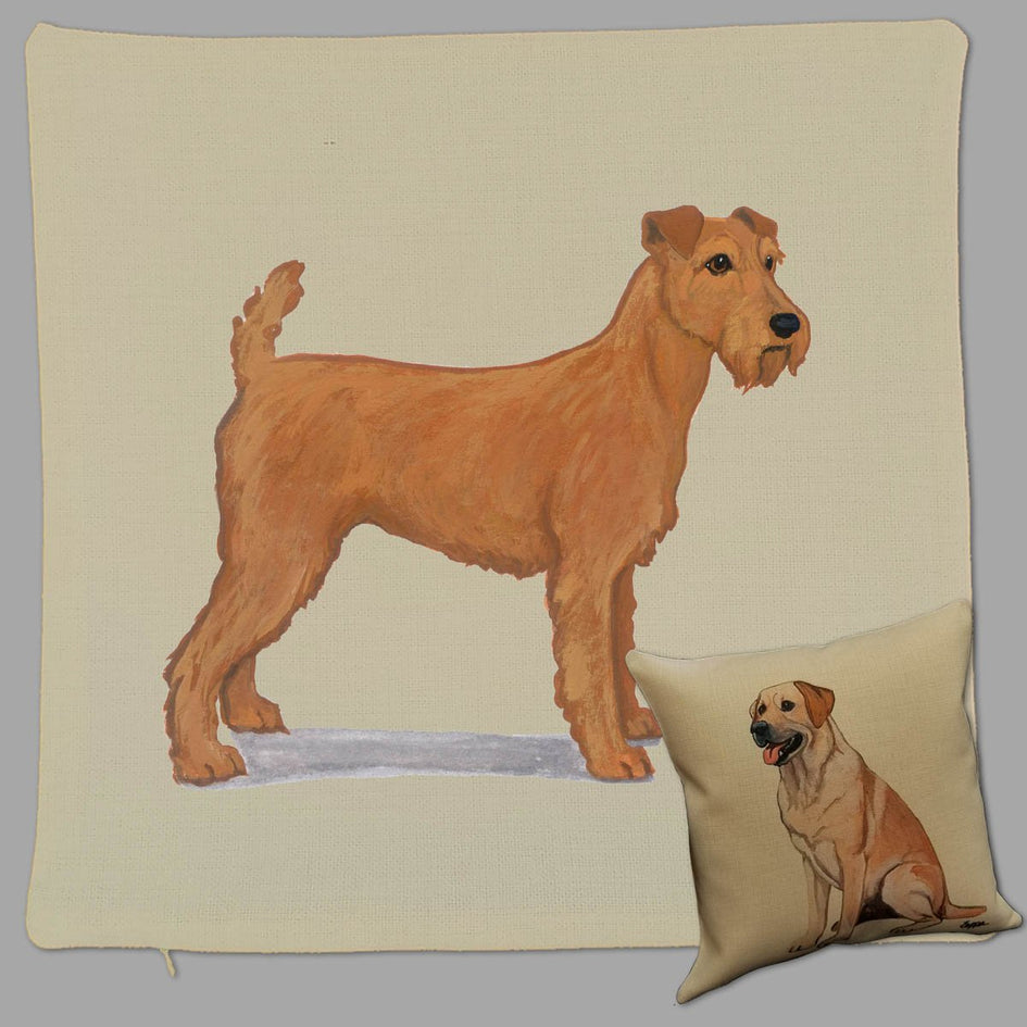 Irish Terrier Pillow Cover