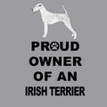 Irish Terrier Proud Owner - Adult Unisex Crewneck Sweatshirt