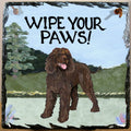 Irish Water Spaniel Slate Sign