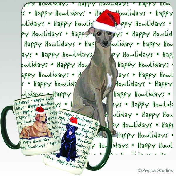 Italian Greyhound Holiday Mug