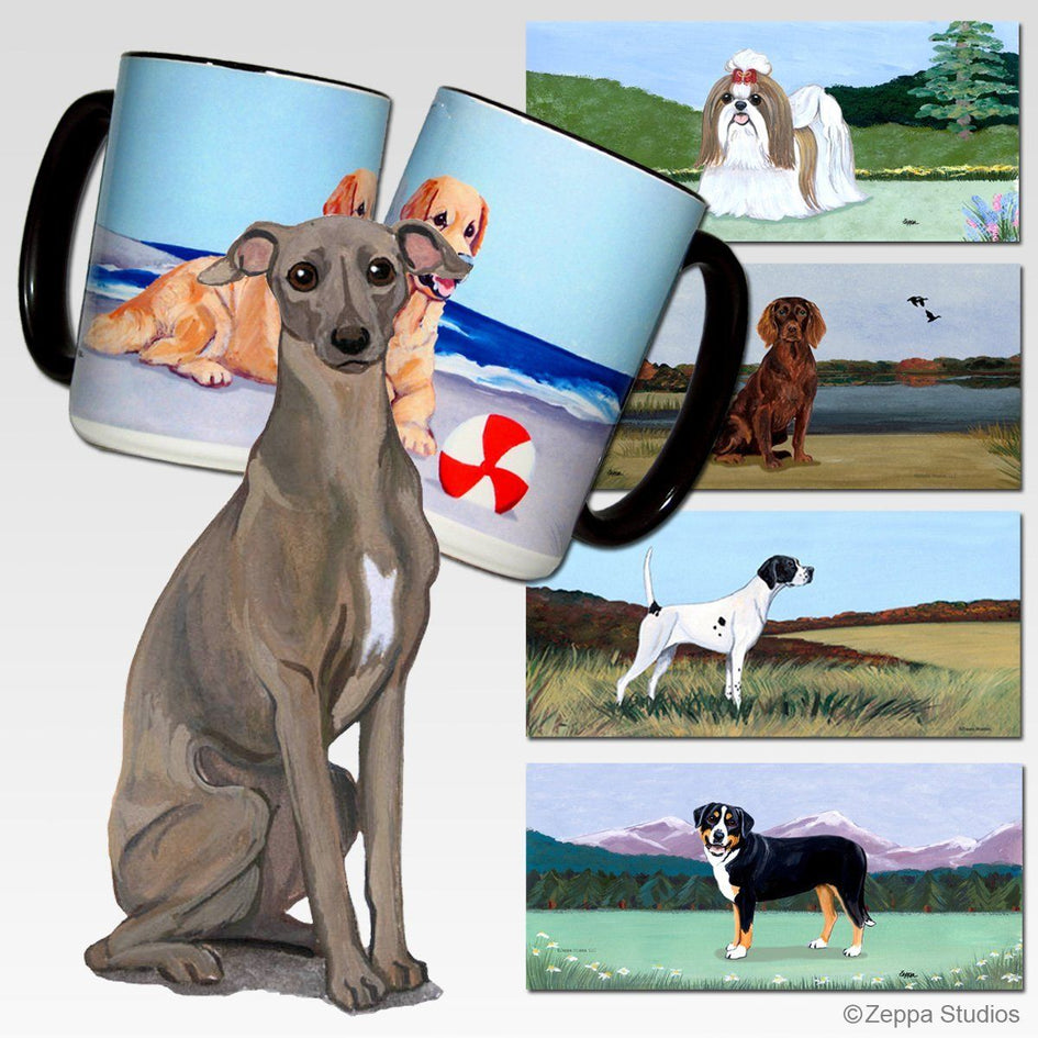 AKC Greyhound Scenic Mug