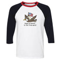 Keep on Barkin' In the Free World - Men's Baseball Shirt
