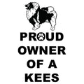 Keeshond Proud Owner - Women's V-Neck T-Shirt