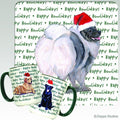 Keeshond Holiday Mug