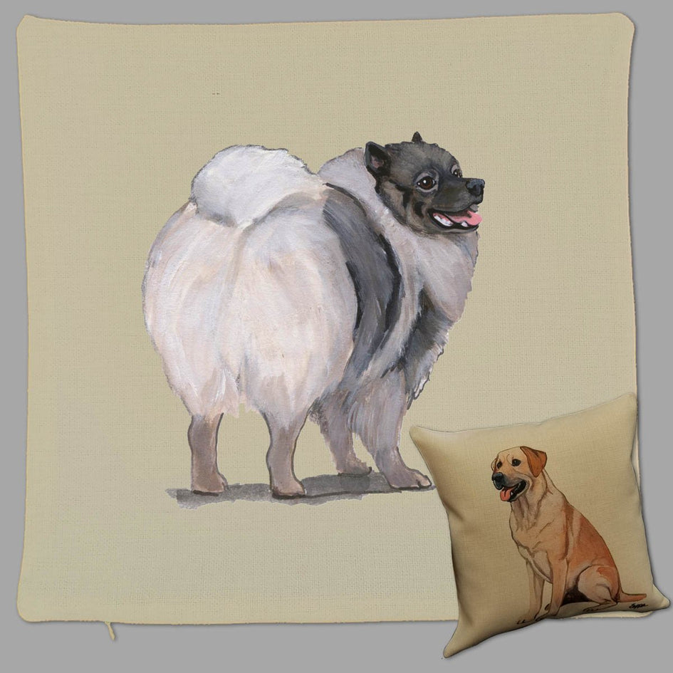 Keeshond Pillow Cover