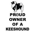 Keeshond Proud Owner - Adult Unisex Hoodie Sweatshirt