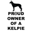 Australian Kelpie Proud Owner - Women's V-Neck T-Shirt