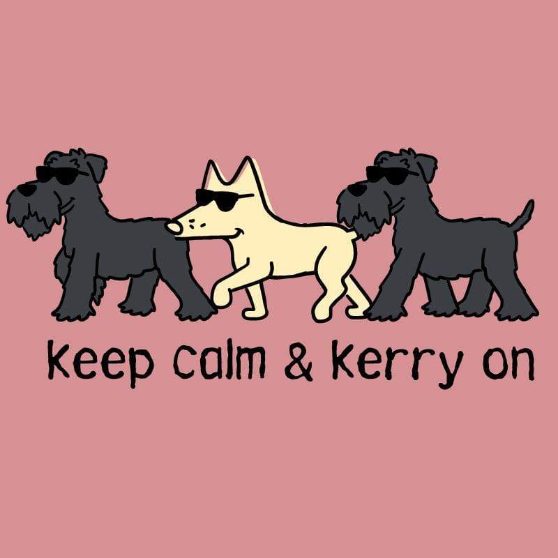 Keep Calm & Kerry On - Ladies T-Shirt V-Neck