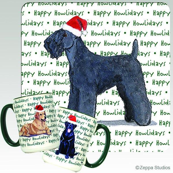 Kerry Blue Terrier Holiday Mug