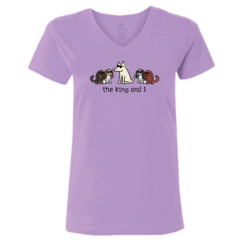 The King and I - Ladies T-Shirt V-Neck