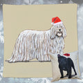 Komondor Santa Pillow Cover