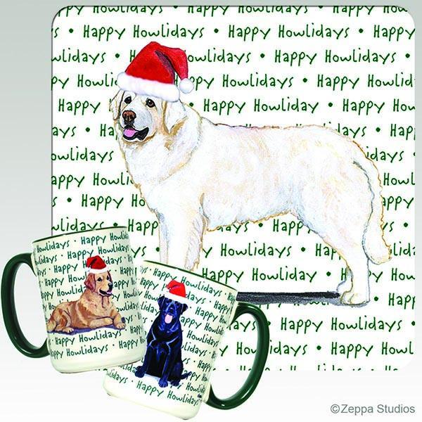 Kuvasz Holiday Mug