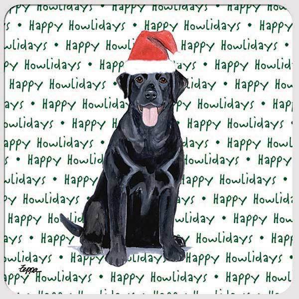 Labrador Retriever Happy Howlidays Coaster AKC Shop