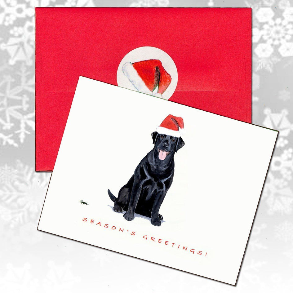Labrador Retriever Christmas Note Cards