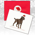 Labrador Retriever Christmas Note Cards