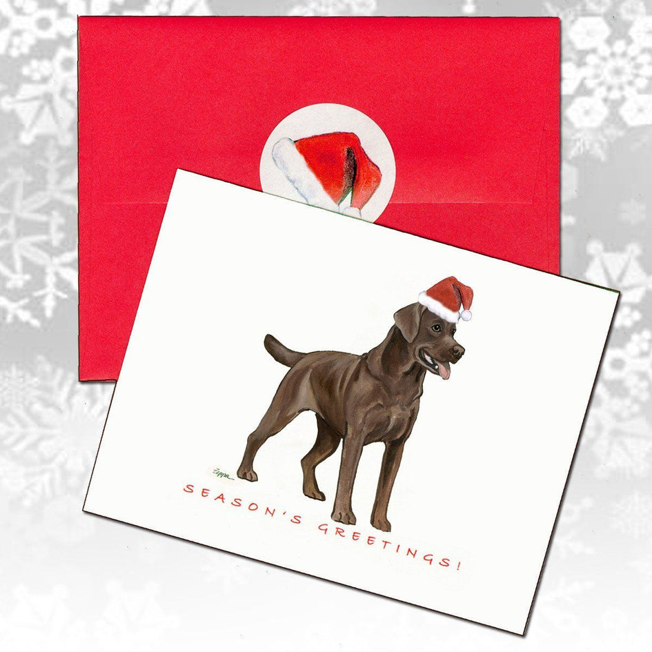 Labrador Retriever Christmas Note Cards