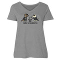 Labracadabra - Ladies Plus V-Neck Tee