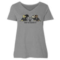 Labracadabra - Ladies Plus V-Neck Tee