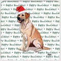 Labrador Retriever "Happy Howlidays" Coaster