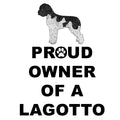 Lagotto Romagnolo Proud Owner - Adult Unisex Hoodie Sweatshirt