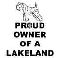Lakeland Terrier Proud Owner - Women's V-Neck T-Shirt