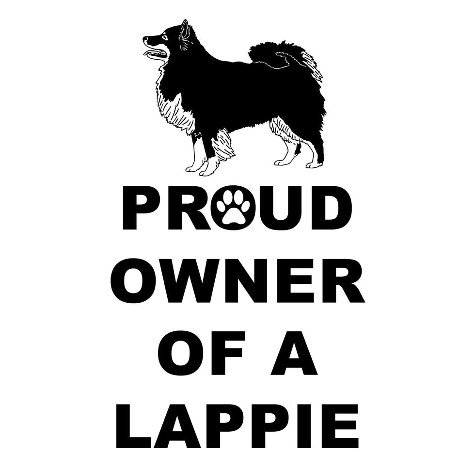 Finnish Lapphund Proud Owner - Adult Unisex Hoodie Sweatshirt