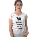 Finnish Lapphund Proud Owner - Women's V-Neck T-Shirt