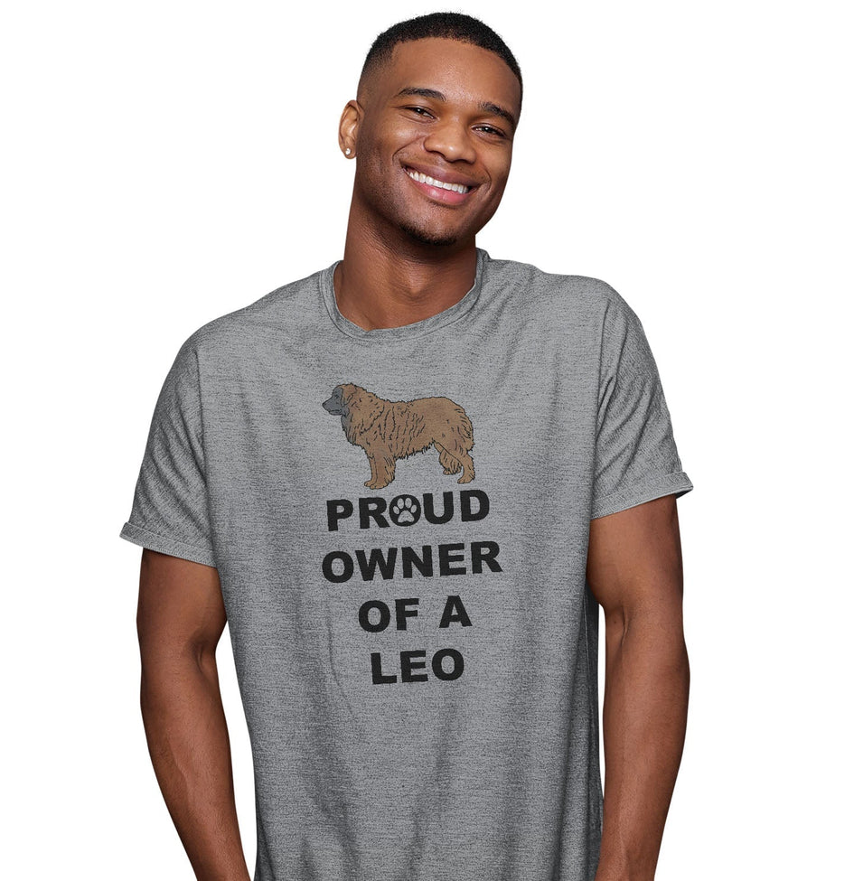 Leonberger Proud Owner - Adult Unisex T-Shirt