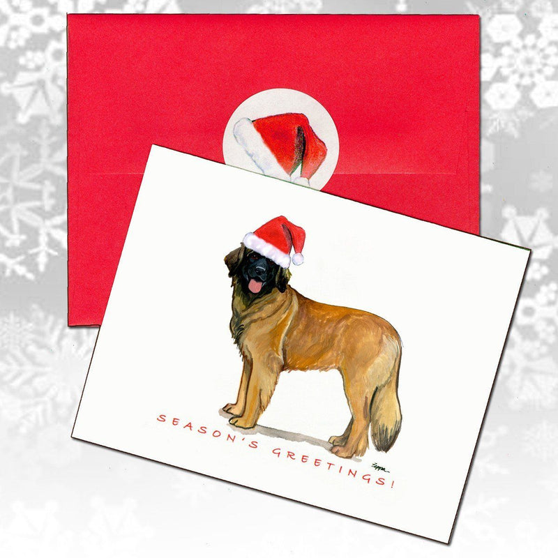 Leonberger Christmas Note Cards