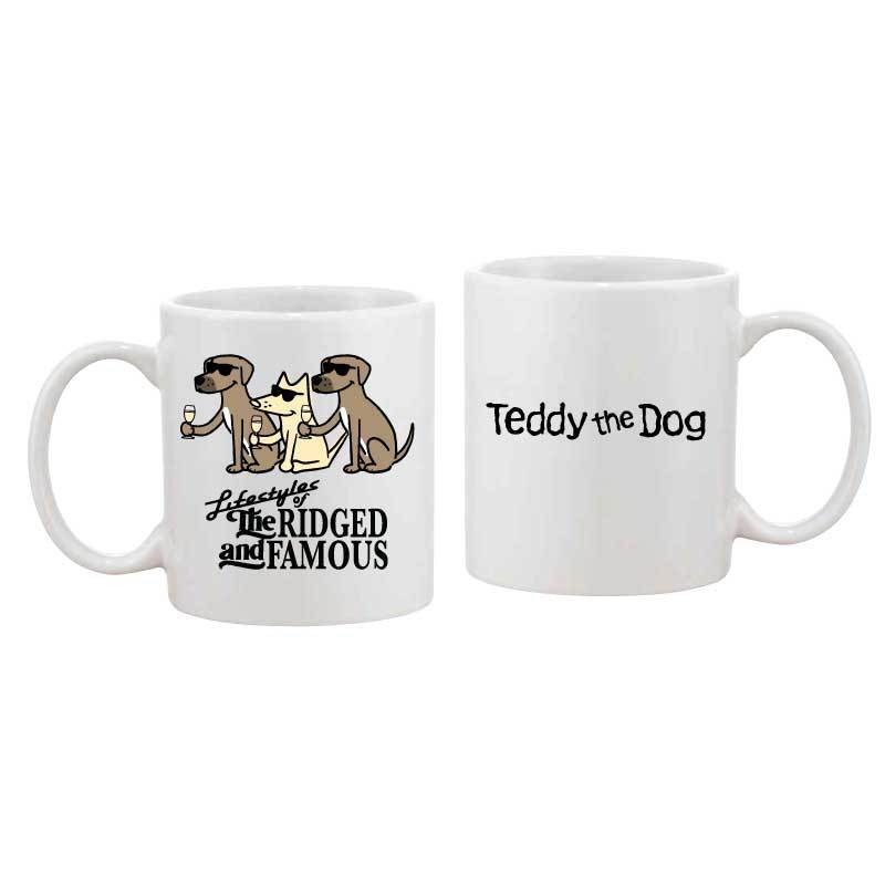 Lifestyles Of The Ridged And Famous - Coffee Mug