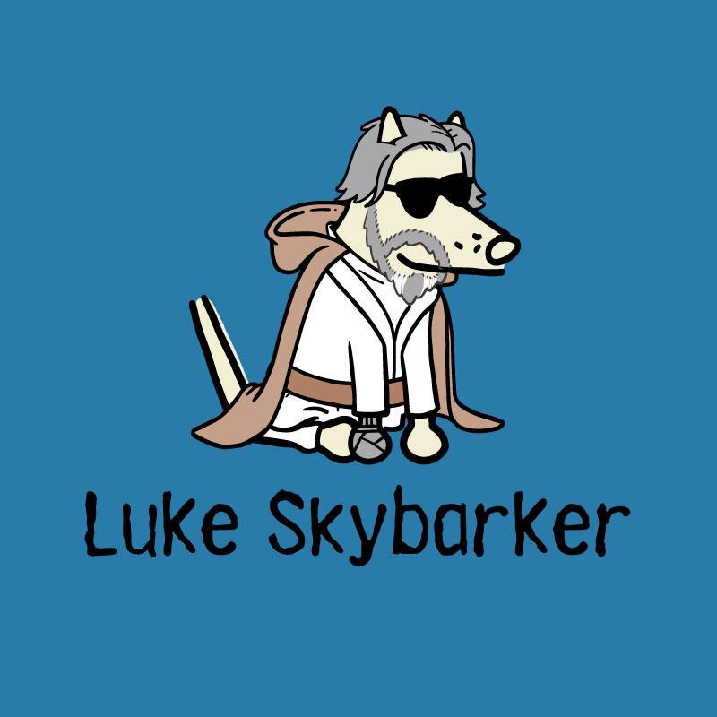 Luke Skybarker - Ladies T-Shirt V-Neck