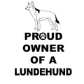 Norwegian Lundehund Proud Owner - Women's V-Neck T-Shirt
