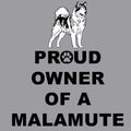 Alaskan Malamute Proud Owner - Women's V-Neck T-Shirt