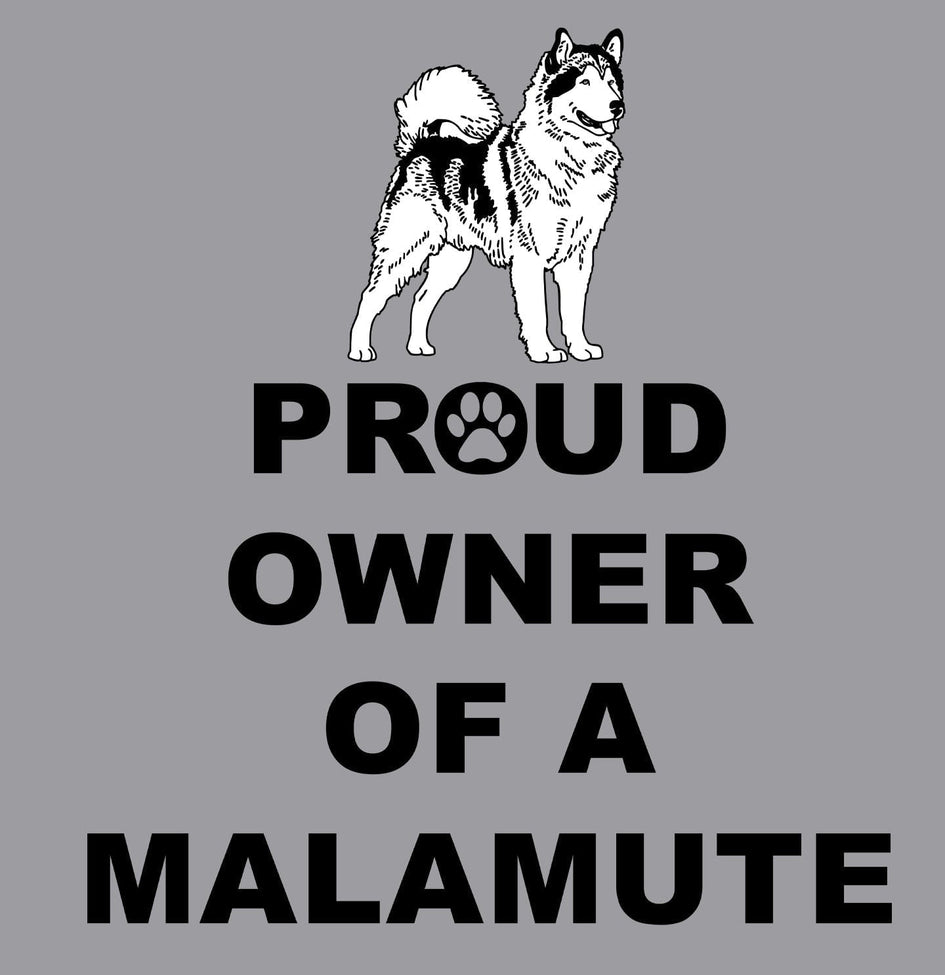 Alaskan Malamute Proud Owner - Women's V-Neck T-Shirt