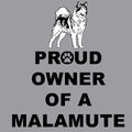 Alaskan Malamute Proud Owner - Adult Unisex Crewneck Sweatshirt
