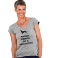 Manchester Terrier Proud Owner - Women's V-Neck T-Shirt