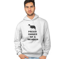 Miniature American Shepherd Proud Owner - Adult Unisex Hoodie Sweatshirt