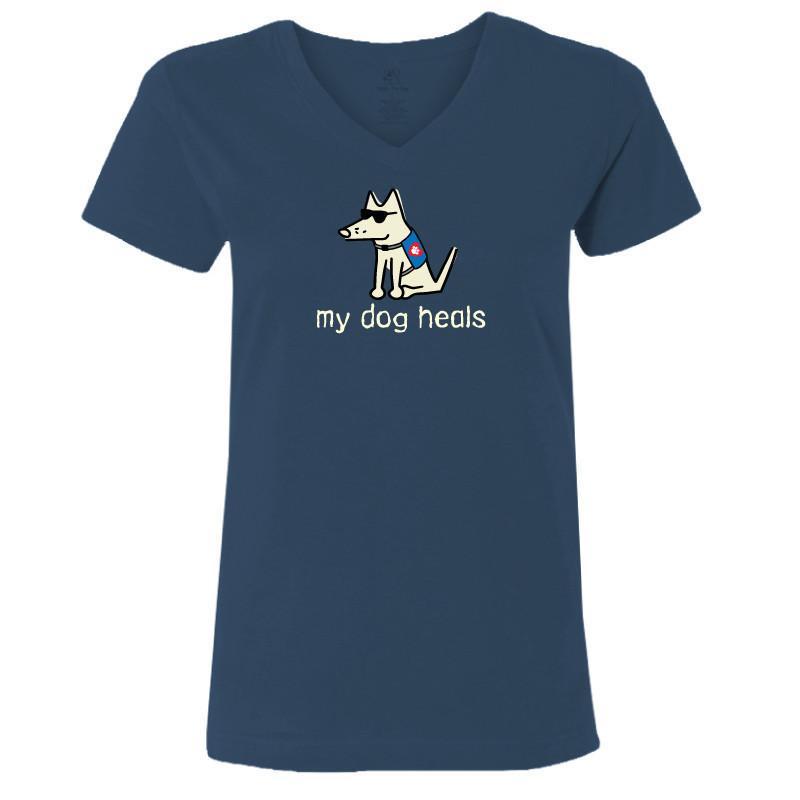 Ladies dog 2024 t shirts