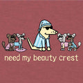 Need My Beauty Crest - Lightweight Tee