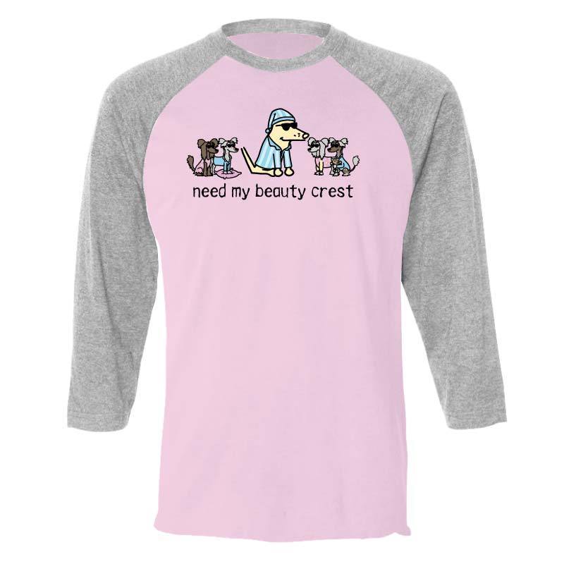 Need My Beauty Crest - Baseball Shirt