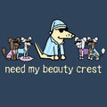 Need My Beauty Crest - Ladies T-Shirt V-Neck
